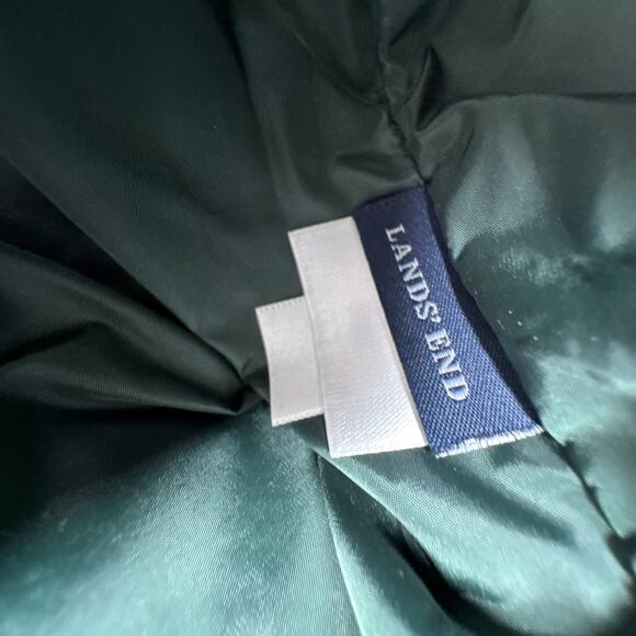 Lands’ End Quilted Plaid Tote Medium Bag - Picture 5 of 13